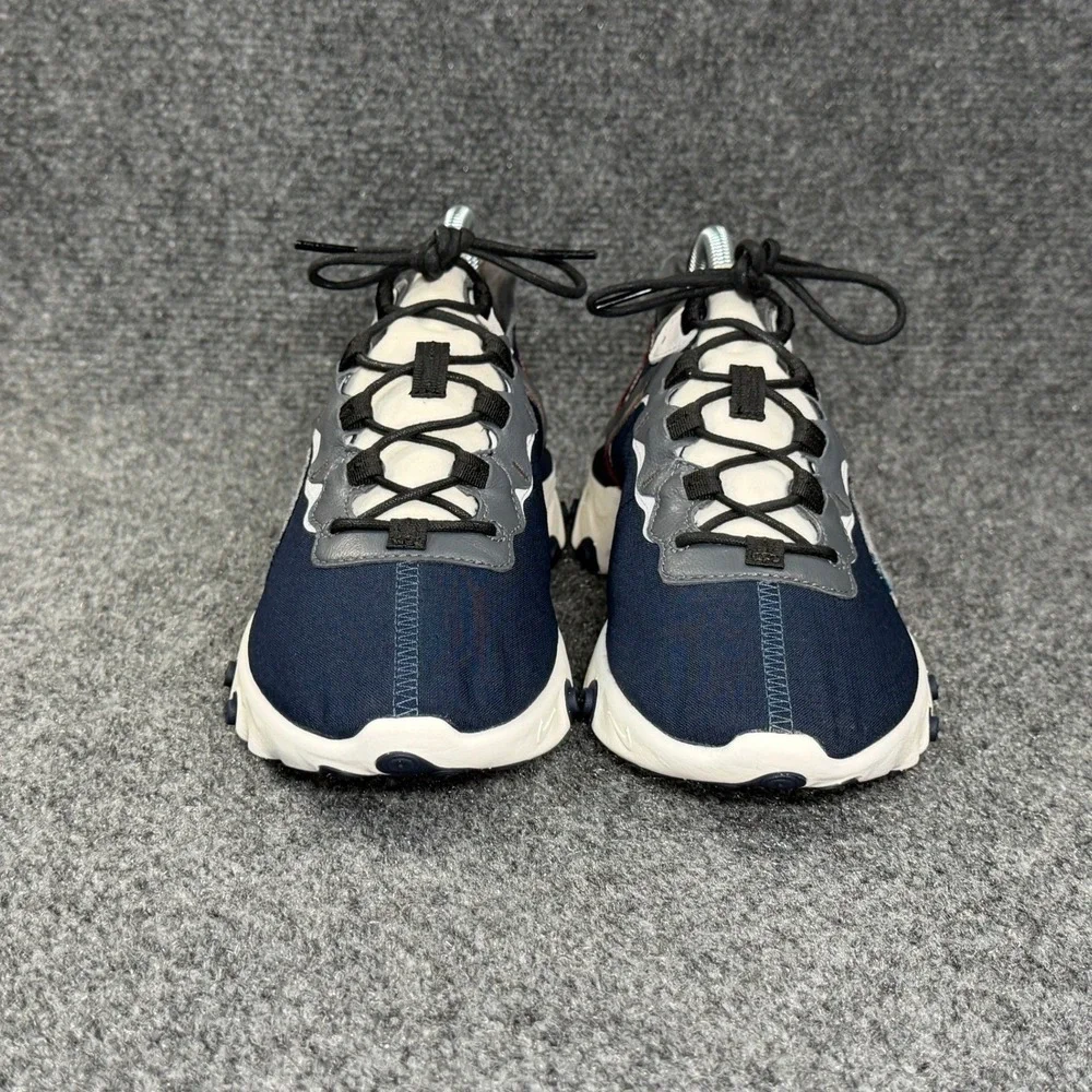 Nike React‎ Element 55 Pendleton Running Shoes Women's 8.5 Blue Retro Athletic